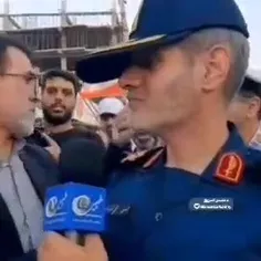 🔸سردار حسن مُفخمی فرمانده انتظامی استان مازندران در ساحل 