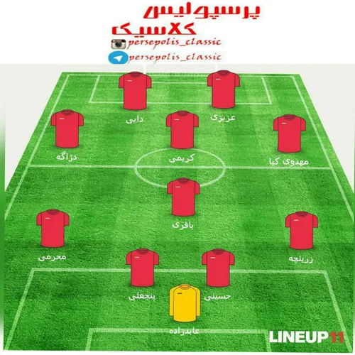 تیم منتخب بعداز انقلاب ..۸۰درصد پرسپولیسی