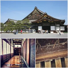 بخشهایی از راهروی قصر امپراتور ژاپن در کیوتو طوری ساخته ش
