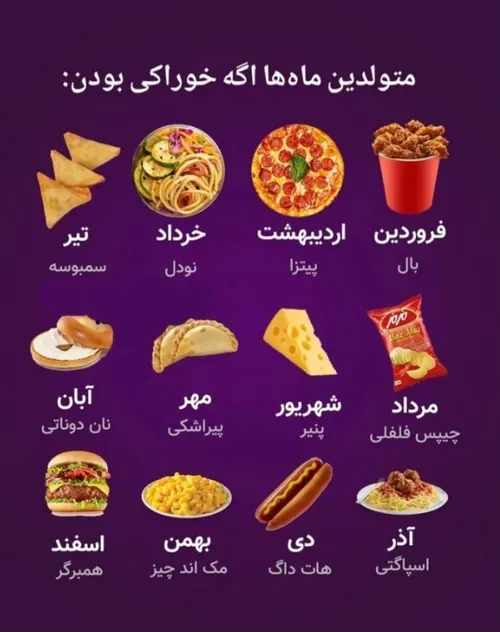 بگو متولد کدوم ماهی😊