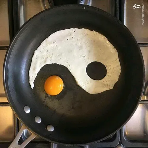 هنرنمایی با تخم مرغ 😍😋🍳