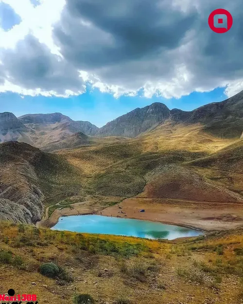 دریاچه لزور بهشتی در نزدیکی تهران