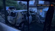 📹 فیلم خانه تخریب‌شده شهردار حومه پاریس بعد از حمله معترض