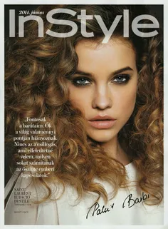 Barbara Palvin~Instyle cover