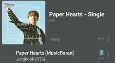 song : paper Heart 💖✨