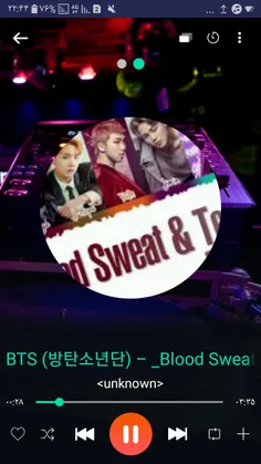 ترجمه اهنگ Blood Sweat ازگروه BTS(پسران ضدگلوله)‌