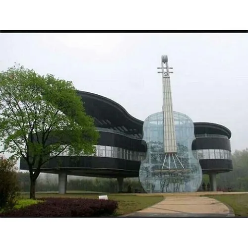 ساختمانی به شکل پیانو در چین