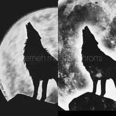 سایه گرگ در ماه