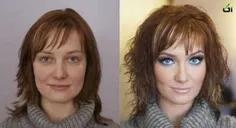 قبل و بعد آرایش