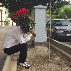 Flower vendor is taking a break. | 21 Apr '15 | iPhone 6