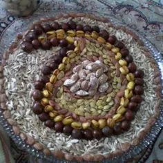 چیدمان آجیل شب یلدا 