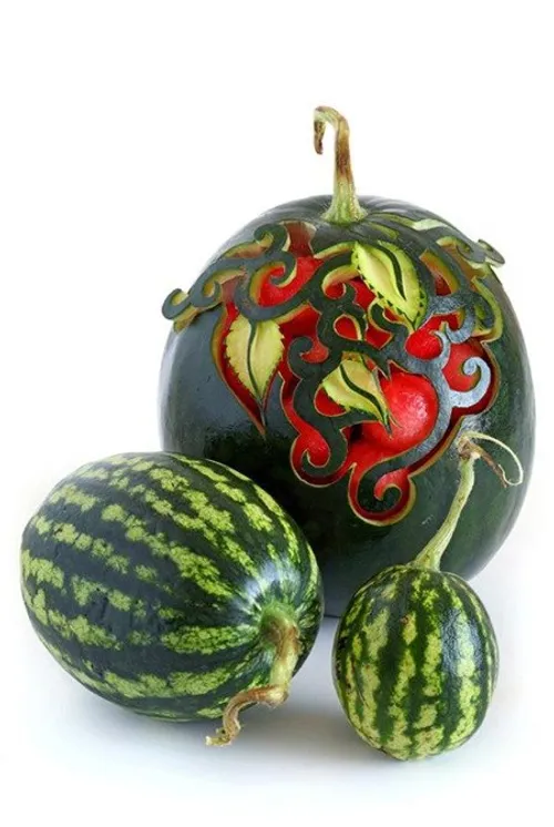 هنرنمایی با میوه ها