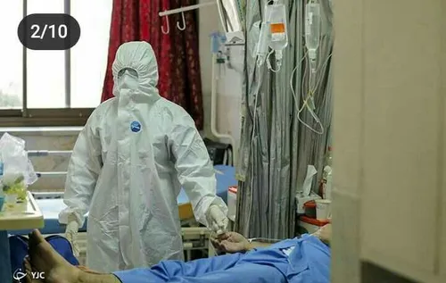 خط مقدم مبارزه با کرونا ویروس بیمارستان مسیح دانشوری