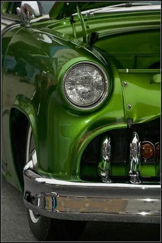 green car