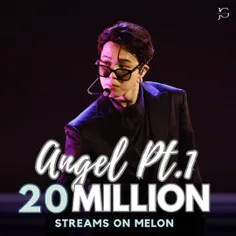 موزیک Angel Pt.1 به بیش از 20 میلیون استریم در ملون رسید!