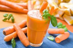اگر کم خون هستید شیر هویج میل کنید.شیر هویج کاهش دهنده ان