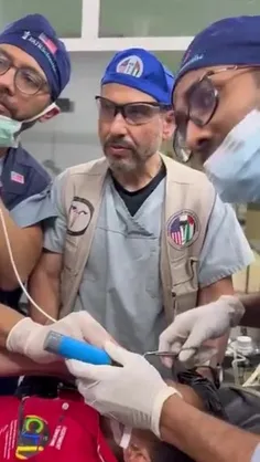 🔴 پزشک عمانی حاضر در #غزه: 