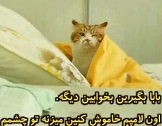 اون لامپارو هم خاموش کنید میزنه توی چشمم 😐