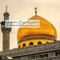 ‹ السَّلامُ عَلی مَن تَهیَّجَ قَلبَها الحُسَینِ المَظلُومِ ›