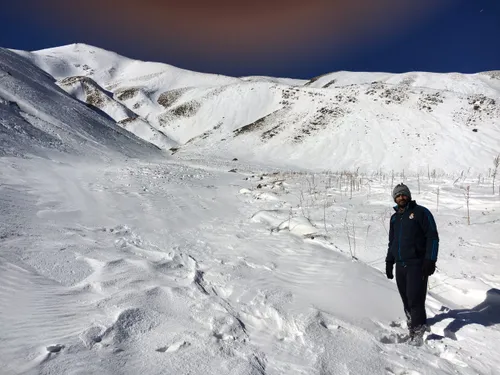 ایرانگردی مشهد کوهپیمایی شیرباد برف زمستان ۹۴
