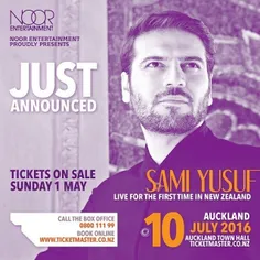 Sami Yusuf live in Auckland, New Zealand for the very fir