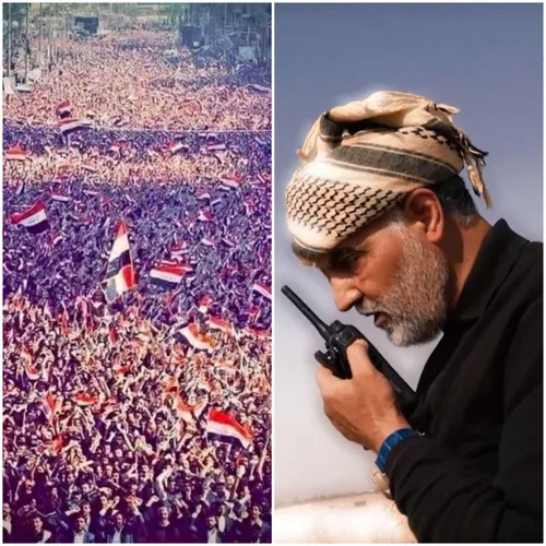 امروز در بغداد دیدمت! به شکل میلیون ها چهره ی عراقی.