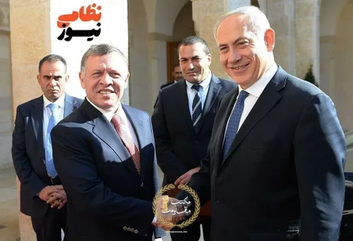 ⭕ توجه | پادشاه اردن برای پاچه خواری از اسرائیل جایزه گرف