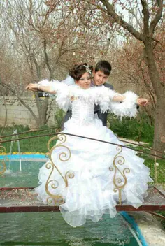 دختر و پسری که در کودکی با هم ازدواج کردن