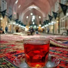 بفرمایید چای عصرانه از بازار فرش فروشان #تبریز_حسین_چی_لر