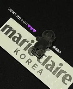 استف مجله Marie Claire Korea امروز براي نامجون یه عروسك S