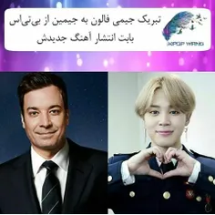 🌸  Jimmy Fallon Congratulates BTS's Jimin On His New Self