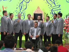 🕊 اجرای  گروه تواشیح سیرت النبی مشهد در مراسم جشن با شکوه