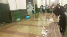 در پی باران شدیدی که دیشب وبامداد امروز در مشهد بارید