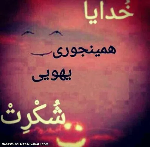 خدایا شکرت