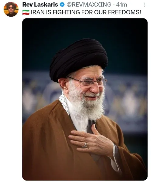 🇮🇷 ایران برای آزادی ما می جنگد