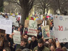 شعار دادن به شیوه ی ایرانی درفرانسیسکو
