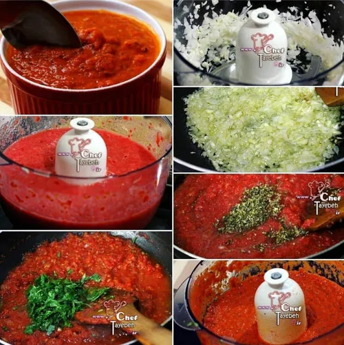 سس ماریناراMarinara (mariner's)sauce  یک سس گوجه فرنگی از