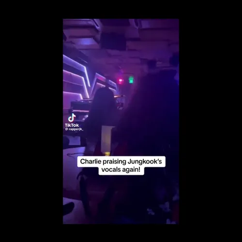 جونگ کوک یه ویدیو از چارلی که داره از وکال کوک تعریف میکن