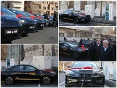 📸 تاکسی‌های برقی جدید تهران رونمایی شد