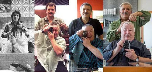 40سال رفته یه آرایشگاه و هر دفعه موقع کوتاه کردن موهاش از