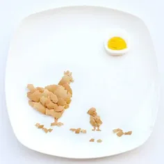 یاد بگیر...کلا با یه تخم مرغ آب پز ببین چه کرده!!!