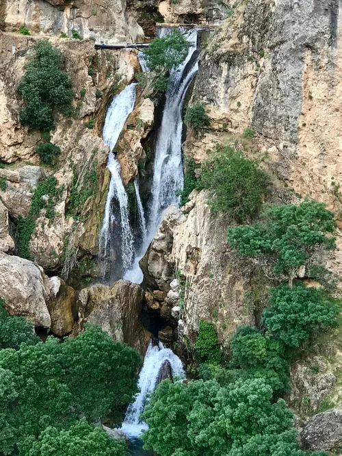 آبشار دربند شهرستان بدره 😍😍😍