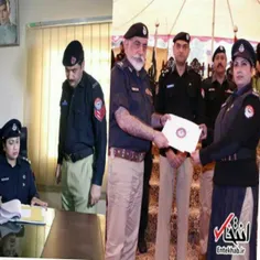 اولین فرمانده پلیس زن در #پاکستان