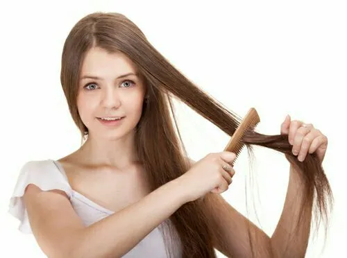 موهای خود را بیش از یکبار در شبانه روز شانه نکنید.