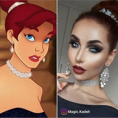 cartoon vs reality