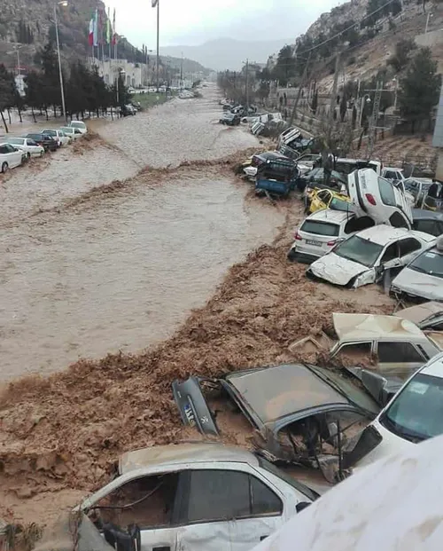 دروازه قرآن شیراز😪 آب بردمون😪