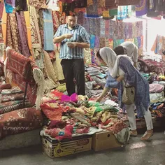 Carpets and cloths: #Jomebazar (Friday market) | 21 Augus