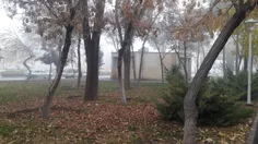 اصفهان.یکشنبه 99.9.3صبح هوای مه آلود