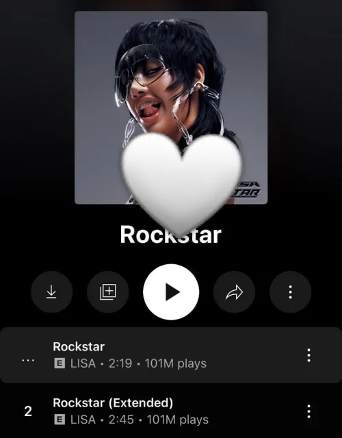 ترک Rockstar از 100 میلیون پخش در YouTube Music فراتر رفت