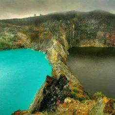 دریاچه‌ های مرموز در اندونزی 